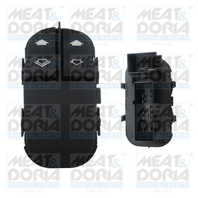 Switch, window regulator
